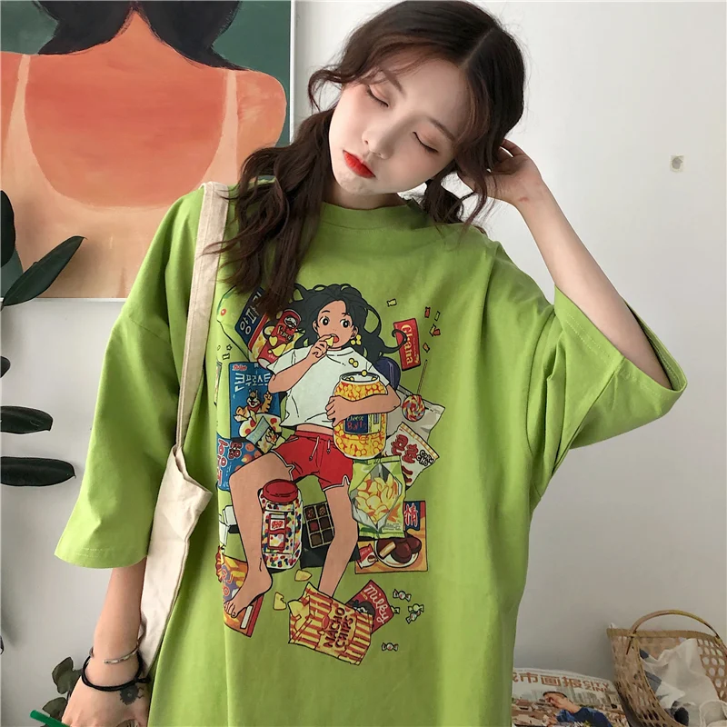 Summer loose short sleeves, breathable and comfortable, perfect for hot weather, offering a casual and relaxed style, id — photo 8