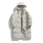 Heren Katoenen Jas halflang, dik en warm, winterjas ideaal voor de koude dagen, biedt comfort en bescherming, perfecte pasvorm en stijl — foto 5