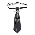 Gravata borboleta masculina formal, acessório unissex, estilo universitário japonês e coreano, ideal para trabalho e eventos formais. — foto 6