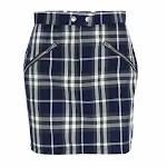 HILLARY Plaid Zipper Skirt – a versatile skirt perfect for effortless style. Comfortable and fashionable, great for crea — photo 1