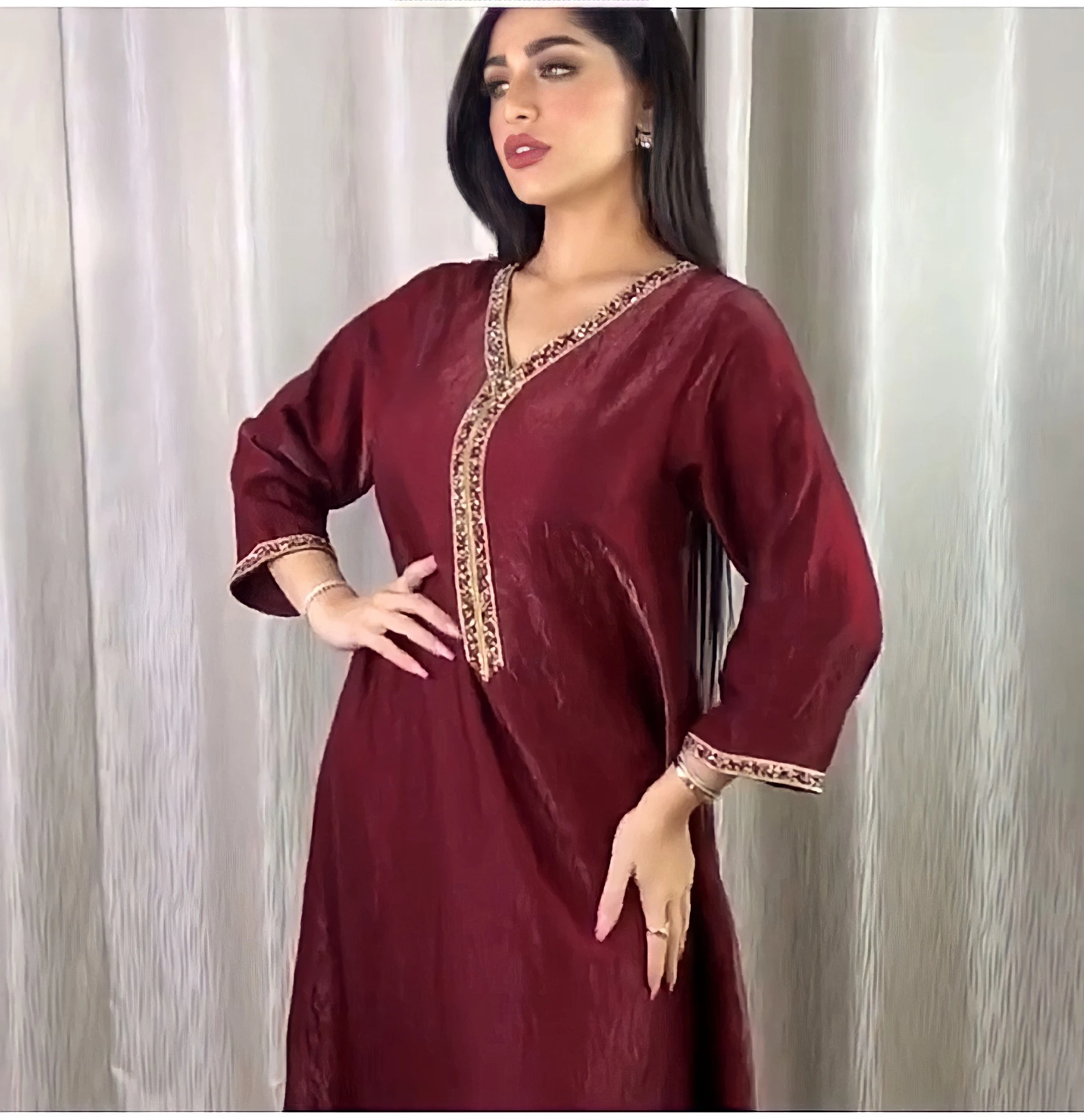 Title 3, Diamond Robe Turkish Hot Diamond Muslim Womens...