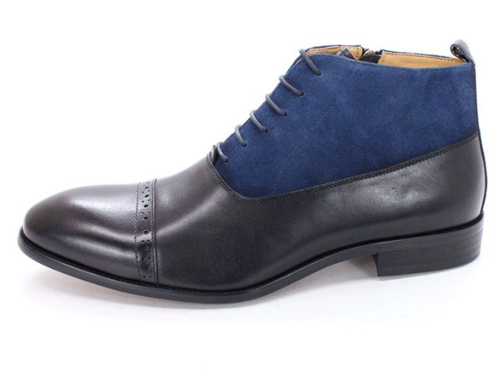 Nove Martin Čizme Muške Kožne Šiljatih Prstiju Britanske Duborezne Brogue Čizme, Elegantne i Udobne za Svaki Stil. — foto 2