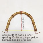 Root Handle Japanese Tea Pot Handle Ergonomic Design, Improved Grip and Control, Natural Materials, Easy to Install and — photo 1