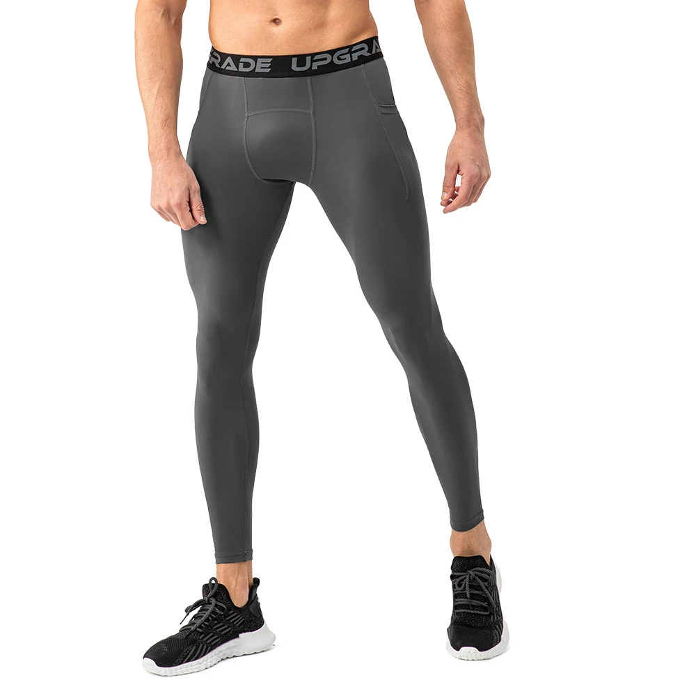 Men's Fashion Training Tights High Elastic Quick-drying Compressed Sports Trousers. Perfect for workouts, running, and l — photo 11