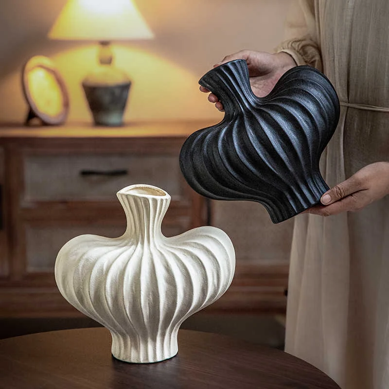 Title 1, Retro Flower Container Ceramic Vase Decoration ...