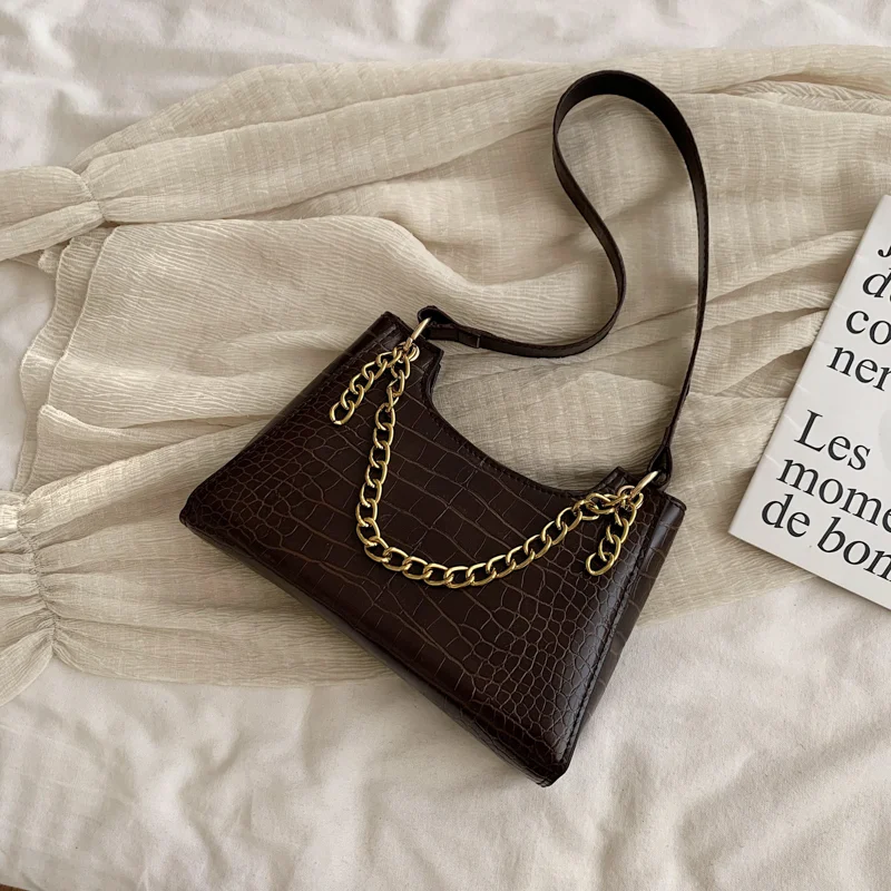 Title 4, Bolsa vintage de ombro e axila, prática e estil...