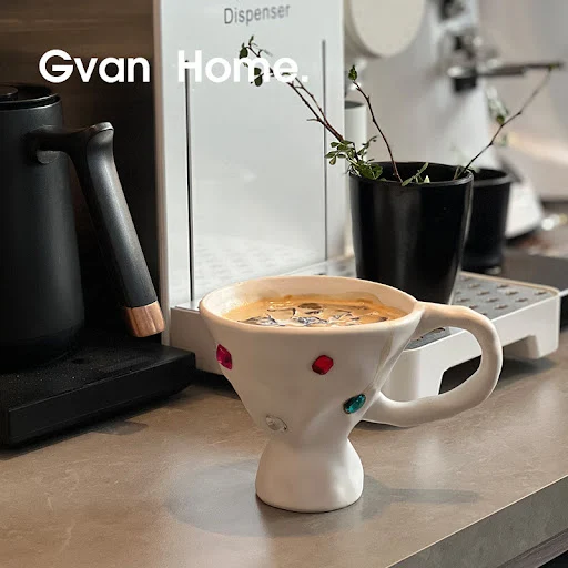 Title 8, Versatile mug for water, coffee, and tea. Enjoy...