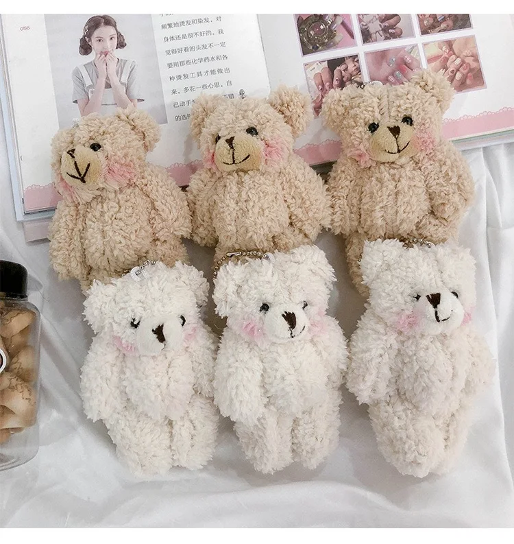 Title 4, Simpatica Bambola di Peluche con Ciondolo Orso ...