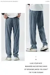 Ice Silk Jeans heren zomer dun los recht model ademend lichtgewicht ideaal voor warme dagen en maximaal draagcomfort. — foto 12