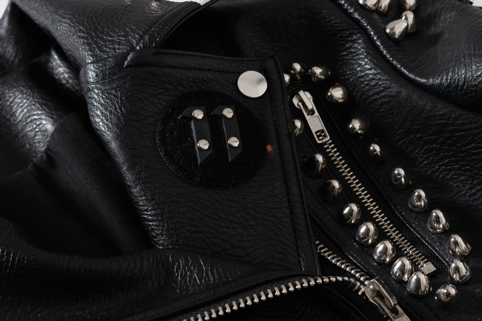 Title 5, New Punk Rock Windmill Graffiti Leather Jacket....