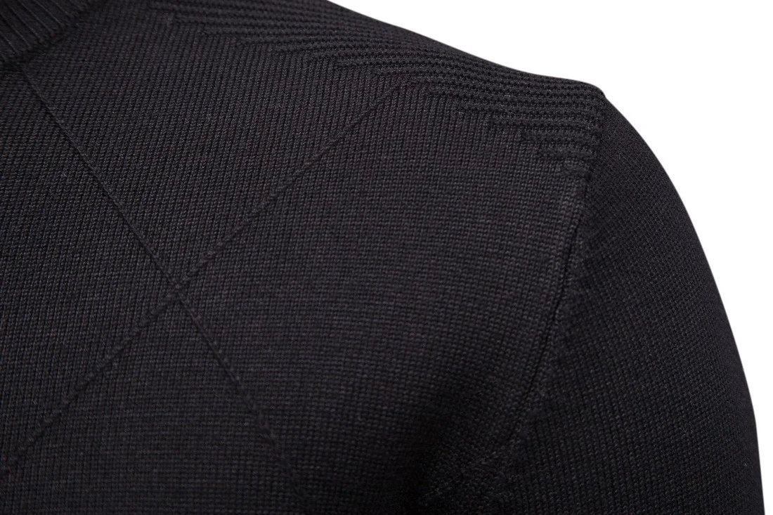Title 10, Mens Diamond Check Sweater Bottoming Shirt - A...