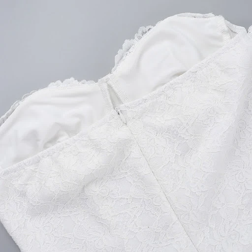 Title 9, European And American Style Lace Fishbone Girdl...