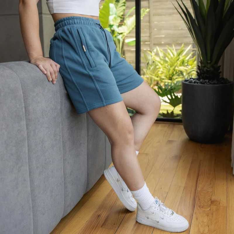 Heren Casual Shorts American Style Heavy Terry Trend, Comfortabel en Veelzijdig, Ideaal voor Dagelijks Gebruik en Zomerse Dagen. — foto 9