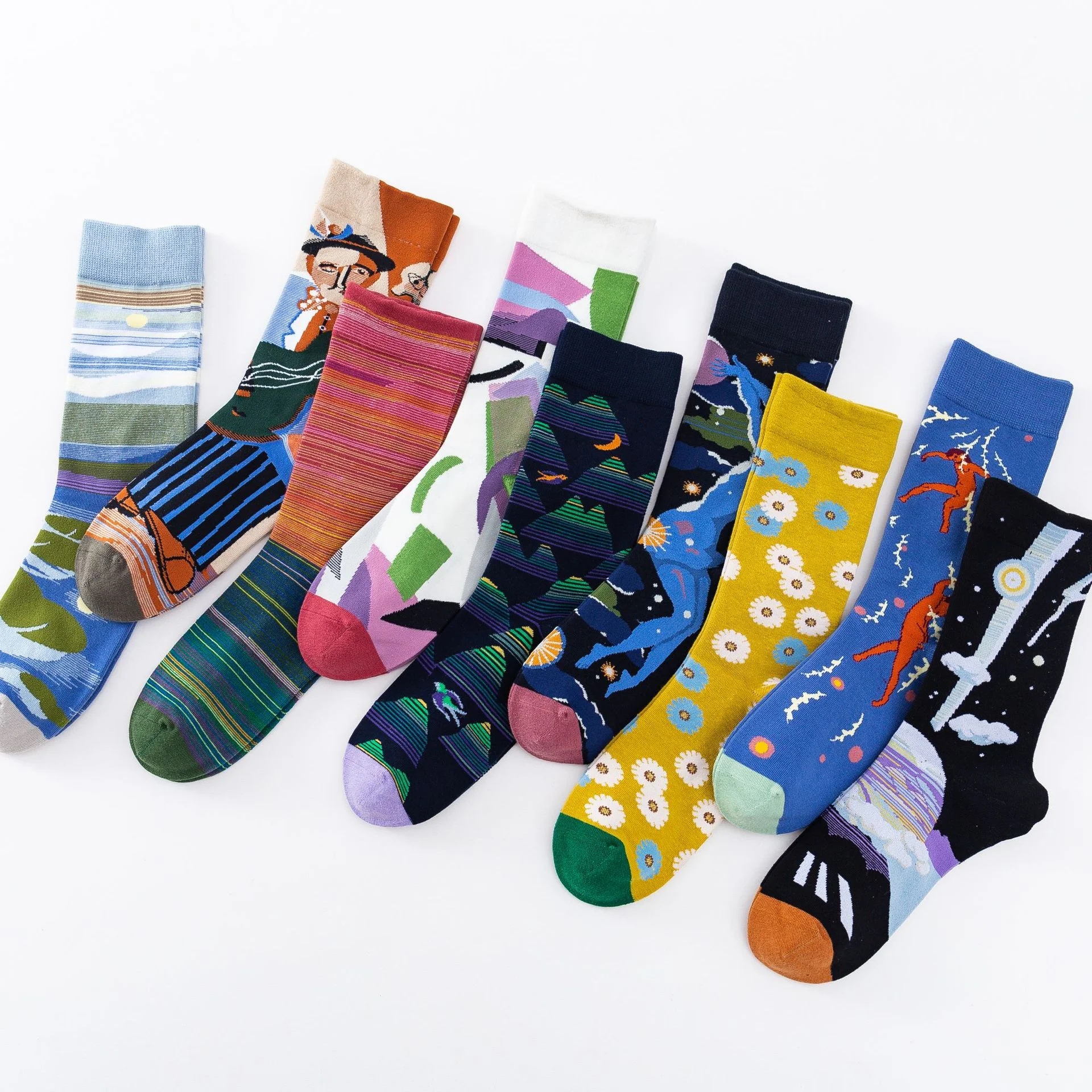 Fall Winter Fashion Animal Cartoon Cotton Mid-calf Length Socks — photo 13