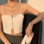 Bolsa transversal de camada dupla com zíper para transportar seus itens essenciais com segurança e estilo. Perfeita para uso diário e viagens. — foto 1