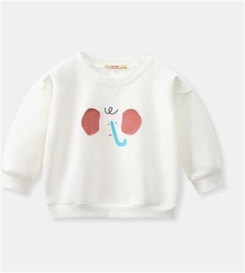 Suéter infantil de algodão com cores artificiais para primavera e outono, macio e confortável. Perfeito para crianças, ideal para diversas ocasiões. — foto 4