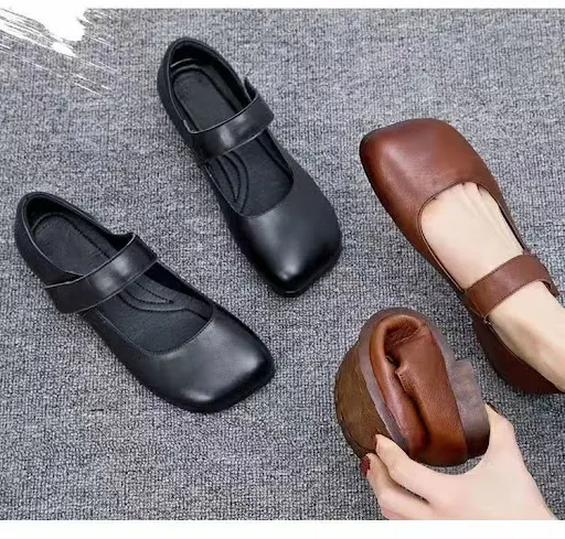 Title 3, All-match breathable versatile womens flat sho...