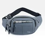 Bolsa de ombro masculina esportiva de peito em nylon. Design moderno e funcional, ideal para atividades físicas e uso diário. Conforto e estilo. — foto 1