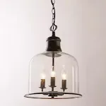 Large Iron Warm Light