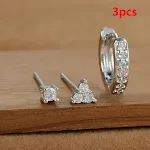 E1613 Silver White 3PCs