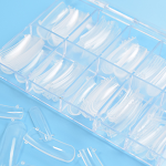 Crystal Clear Solid-State Extension Glue False Nail 100 Piece Box. Achieve beautiful, long-lasting nail extensions with — photo 12