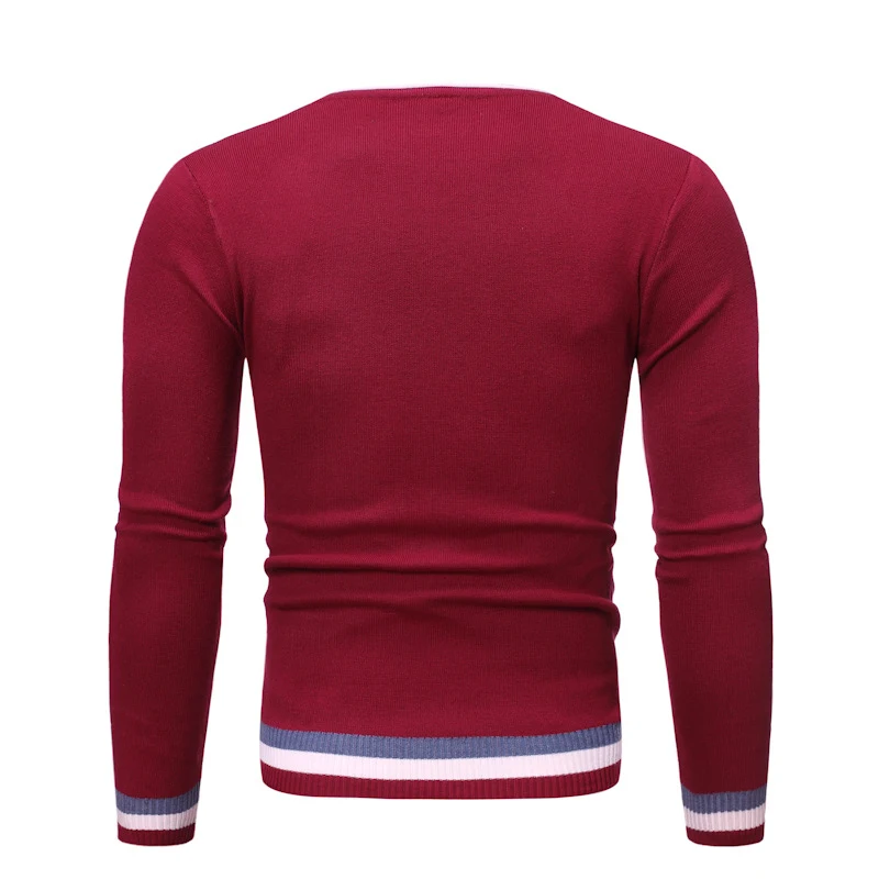 Suéter casual de tricô com gola redonda e barra ondulada. Conforto e estilo para o dia a dia. Perfeito para um visual moderno e descontraído. — foto 5