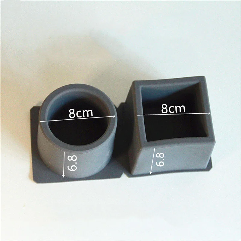 Title 3, Silica gel round DIY cement flowerpot mold. Cre...