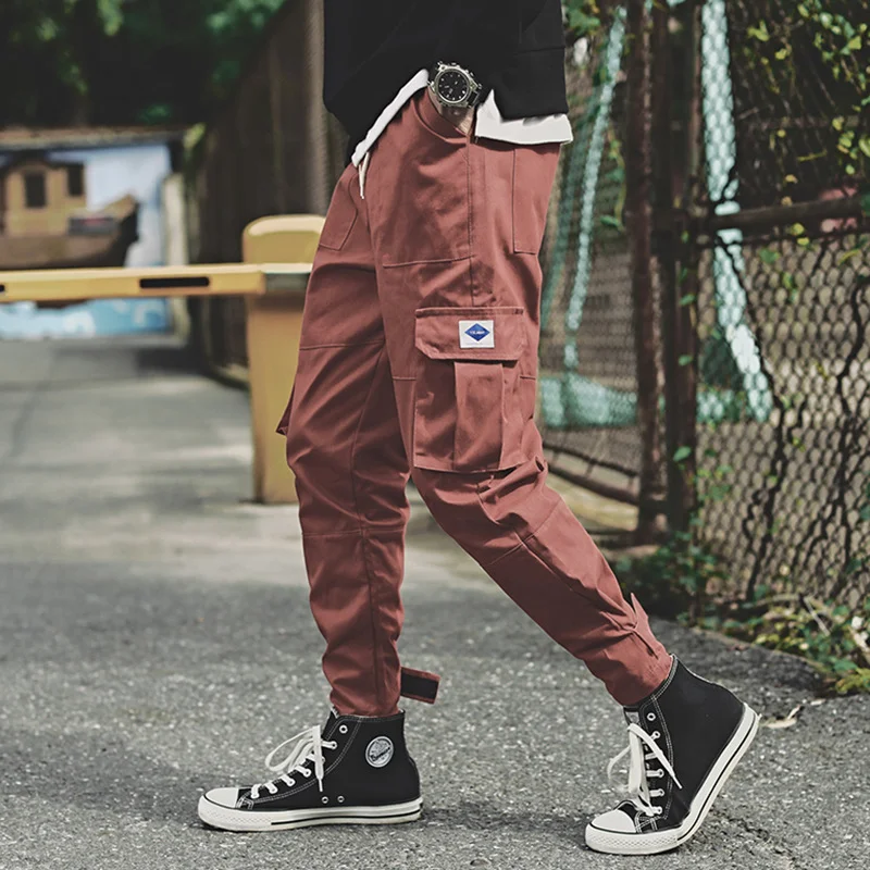 Men's Overalls Plus Size Cropped Trousers Casual Pants for Men Small Feet Long Pants Comfortable and Stylish Everyday We — photo 2