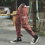Men's Overalls Plus Size Cropped Trousers Casual Pants for Men Small Feet Long Pants Comfortable and Stylish Everyday We — photo 2