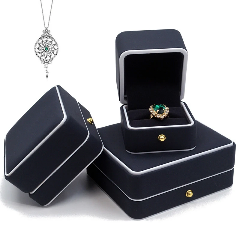 Title 2, Faux Leather Jewelry Box — Stylish Storage for ...