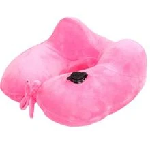 Title 2, U-shaped inflatable neck pillow for travel and ...