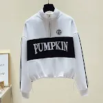 Moletom casual com estampa de letras contrastantes — foto 3