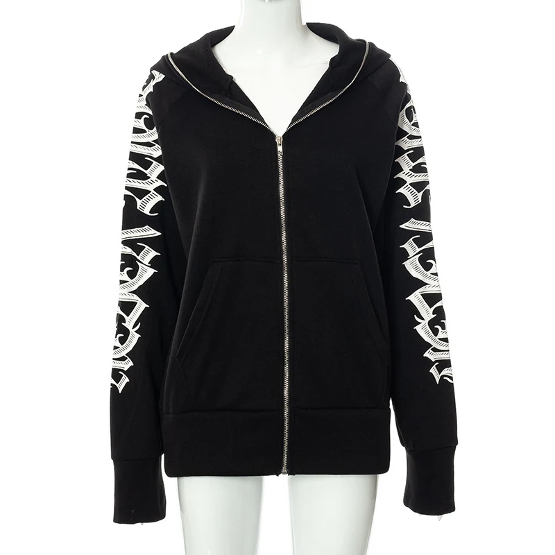 Title 2, Womens Fashion Letter Print Long Sleeve Sweats...
