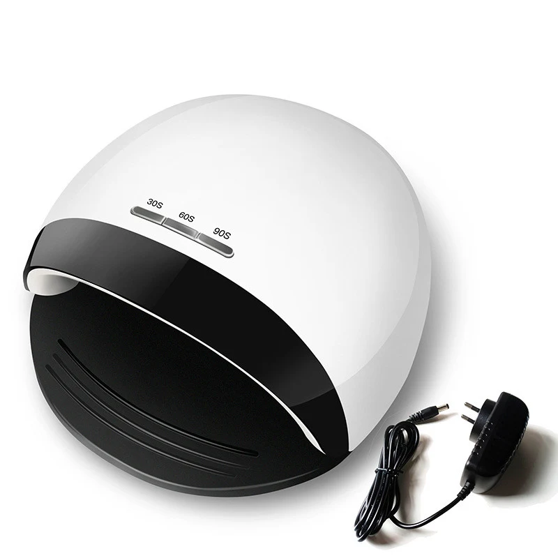 Lâmpada de unhas LCD nova e de alta qualidade. Máquina de fototerapia para unhas perfeitas. Lâmpada de secagem para manicure impecável. — foto 1