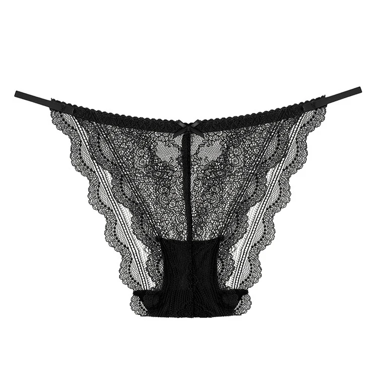 Sexy Thin Strap Full Lace Women's Briefs, Breathable and Comfortable. Experience the ultimate in comfort and confidence — photo 2