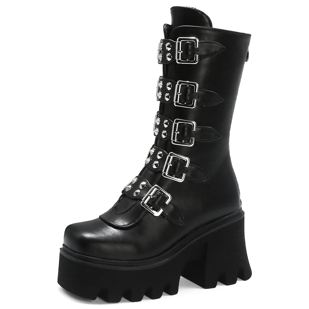Botas de moto de cano médio para motociclistas Conforto e segurança em cada trajeto proteção reforçada durabilidade e design elegante para pilotar. — foto 9