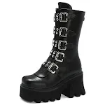 Botas de moto de cano médio para motociclistas Conforto e segurança em cada trajeto proteção reforçada durabilidade e design elegante para pilotar. — foto 9