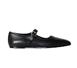 Retro Square Toe Mary Jane Ballet Flats with Buckle. Artistic style and all-match design, these flat ballet slippers are — photo 2