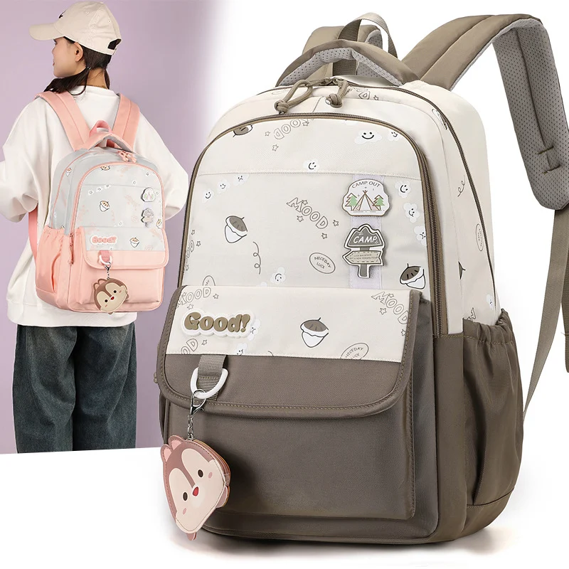 Mochila Infantil Fashion de Grande Capacidade Ideal para Crianças Espaçosa e Resistente para Escola ou Passeios Design Moderno e Funcional — foto 10