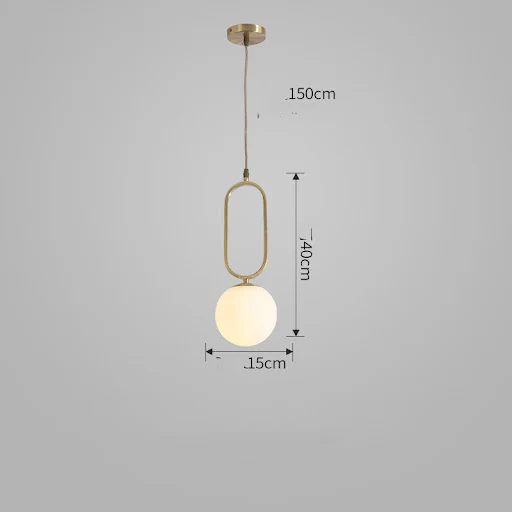 Title 1, Copper Nordic Restaurant Lamp Bar Table Chandel...