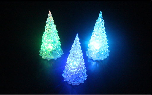 Title 4, Albero di Natale in acrilico luminoso per bambi...