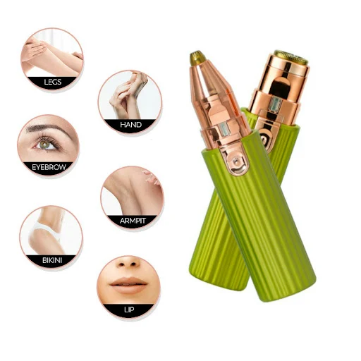 Title 16, 2 in 1 Electric Eyebrow Trimmer for Women Painl...