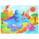 Children's Animal Cartoon Plane Puzzle. A fun and educational toy that helps develop fine motor skills and shape recogni — photo 13
