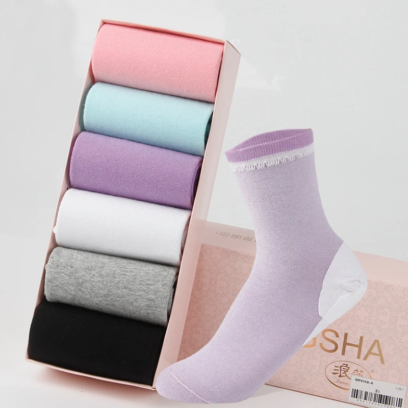 Title 4, Ladies Silicone Moisturizing Cleft Foot Socks f...