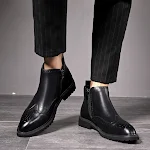Britische Carved Business & Freizeit Stiefel — foto 1