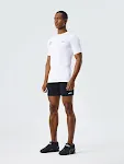 Maglia a maniche corte da corsa a compressione ad asciugatura rapida, perfetta per allenamenti e sport intensi. — foto 9