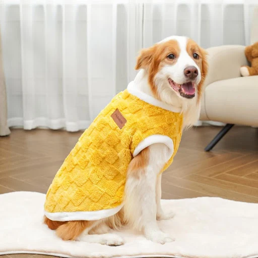 Title 9, Pet Autumn Winter Cotton Clothes Warm and Comfo...