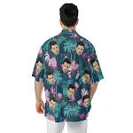 Camiseta com estampa de rosto personalizada Imprima sua foto na roupa Crie sua camiseta única e exclusiva agora mesmo! — foto 2