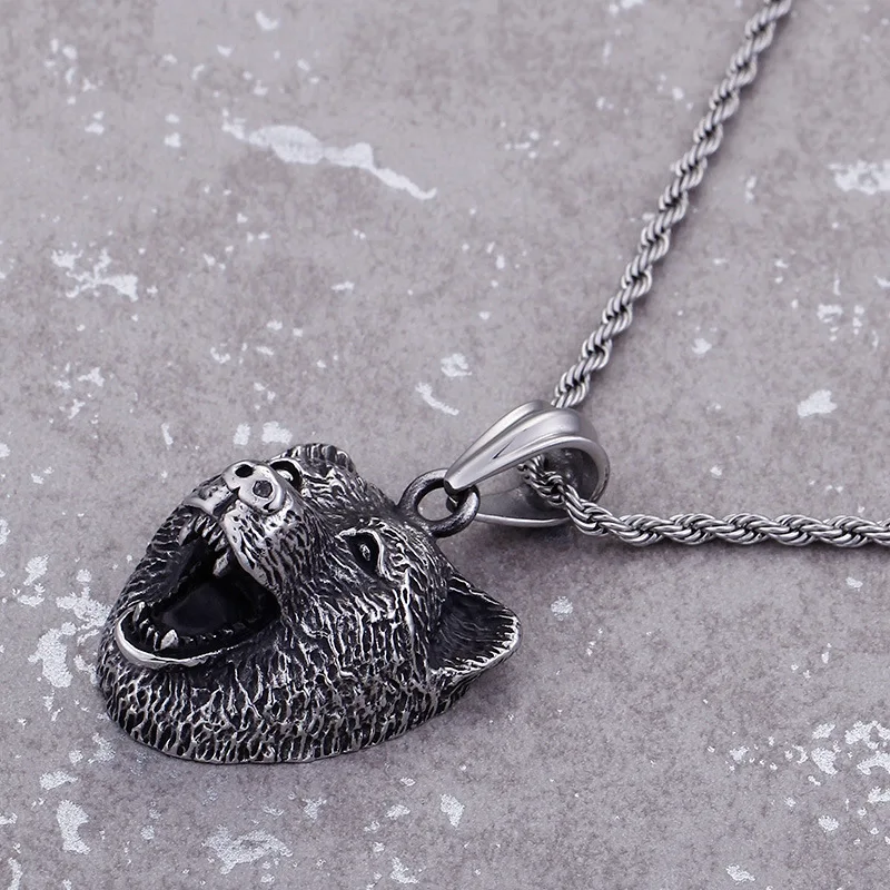 Title 5, Erkekler için yüksek kaliteli metal kolye Rock ...