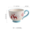 High-value ceramic cup for home breakfast, perfect for oatmeal. Enjoy your meals with style and functionality, starting — photo 12